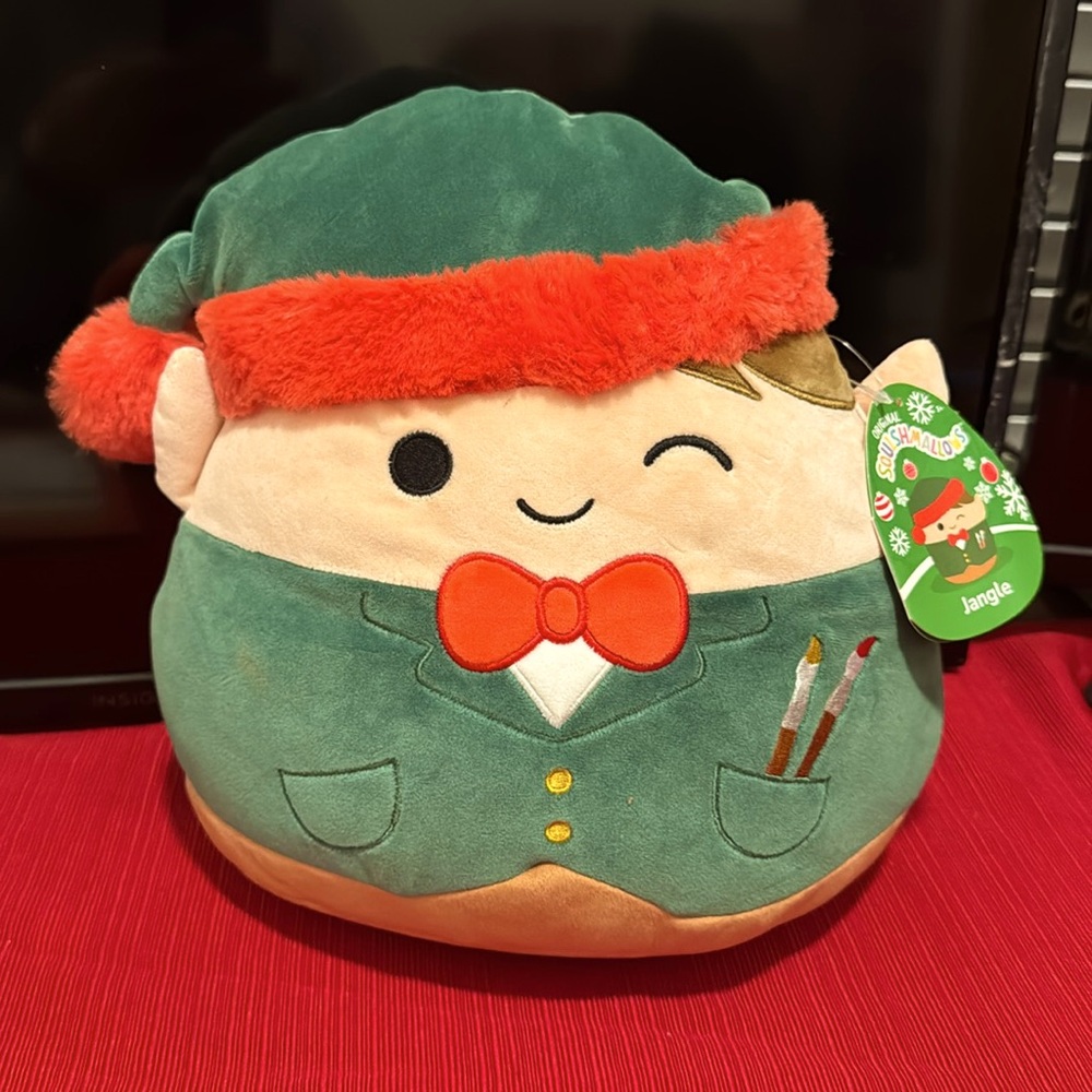 Jangle the Elf 11” Squishmallow-Christmas Squad